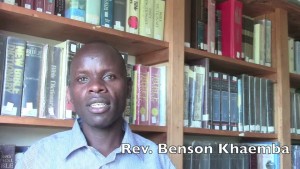 Rev. Benson Khaemba